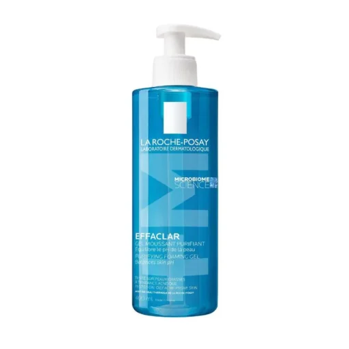 Flacon de gel moussant purifiant La Roche-Posay Effaclar 400 ml.