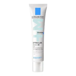 Tube de La Roche-Posay Effaclar Duo+ M soin anti-imperfections.