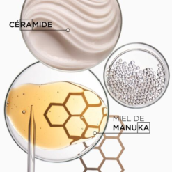 Ingrédients de Kérastase avec céramide et miel de Manuka
