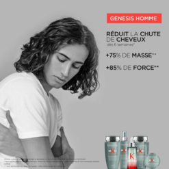 Résultats après 6 semaines d'utilisation des produits Genesis Homme de Kérastase