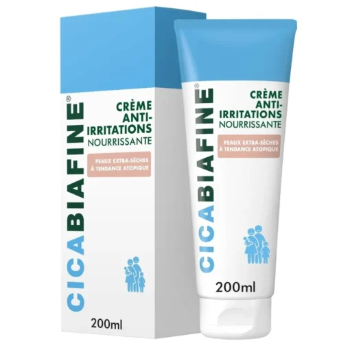 CICABIAFINE Crème Anti-Irritations Nourrissante 200 ml pour peaux extra-sèches à tendance atopique