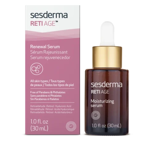 Sérum rajeunissant Sesderma Reti Age, flacon de 30 ml avec boîte.