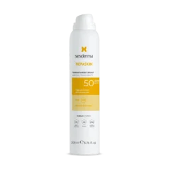 Spray solaire transparent Sesderma Repaskin SPF 50, 200 ml.