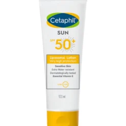 Lotion liposomale Cetaphil SPF 50+ pour peau sensible, 100ml