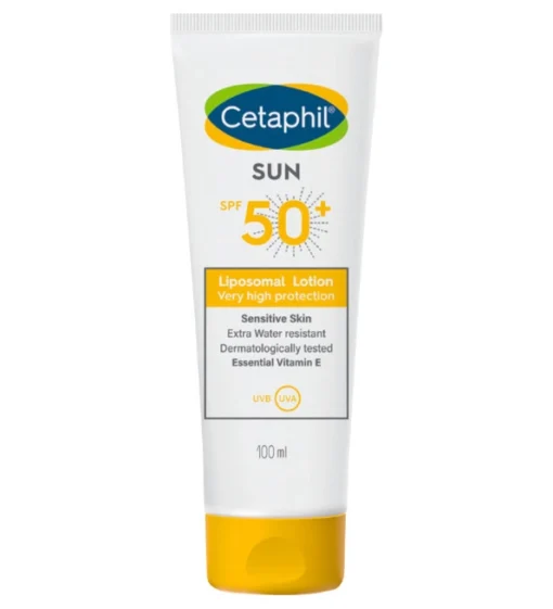 Lotion liposomale Cetaphil SPF 50+ pour peau sensible, 100ml