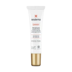 Crème contour des yeux anti-âge Sesderma Samay 15 ml pour peau sèche et sensible.
