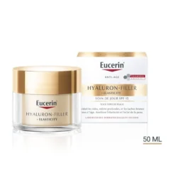 Crème de jour Eucerin Hyaluron-Filler + Elasticity SPF 15, 50 ml