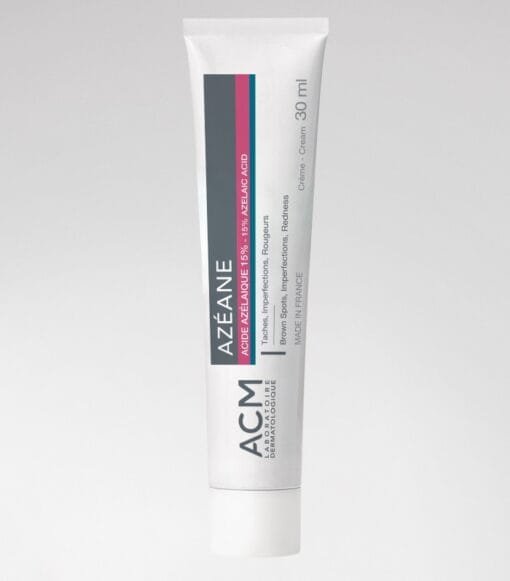 Tube de crème ACM Azéane avec acide azélaïque 15 %, 30 ml