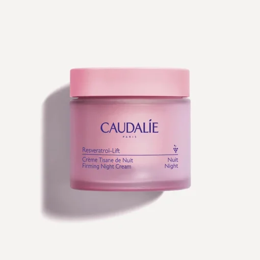 Pot de Crème Tisane de Nuit Caudalie Resveratrol-Lift raffermissante.