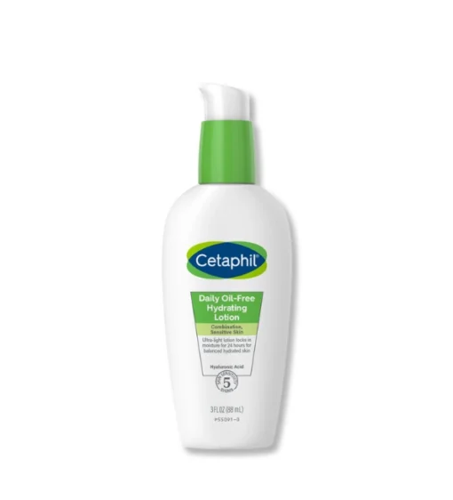 Lotion hydratante sans huile Cetaphil pour peau sensible, 88ml