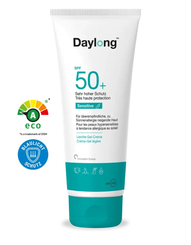 Crème-Gel légère Daylong Sensitive SPF 50+ pour peaux hypersensibles 50 ml