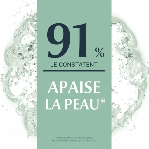 91 % des utilisateurs constatent que la crème apaisante Eucerin Dermopure Hydra apaise la peau.