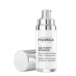 Flacon de Filorga Age-Purify Intensive Sérum avec capuchon retiré.