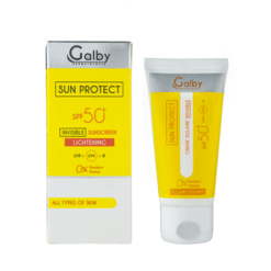 GALBY Creme eclaircissante spf 50+ invisible