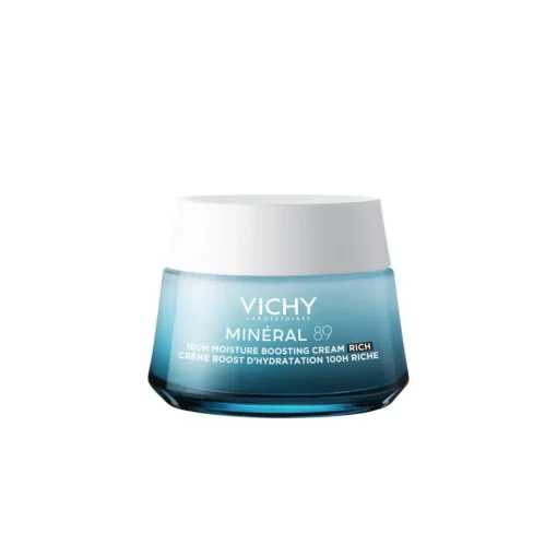 Pot de la crème Vichy Minéral 89 Boost d'Hydratation 100H Riche