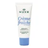 Tube de Crème Fraîche de Beauté Riche Nuxe, hydratation 48h, 30 ml