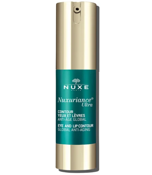 Flacon de Nuxe Nuxuriance Ultra Contour Yeux et Lèvres Anti-Âge Global
