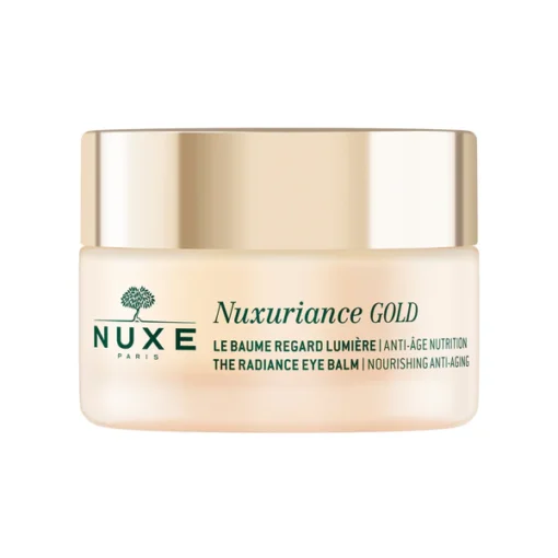 Pot de Baume Regard Lumière Nuxuriance Gold de Nuxe, 15 ml, soin anti-âge pour les yeux