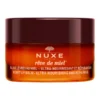 Baume lèvres ultra-nourrissant et réparateur Nuxe Rêve de Miel, pot ambré.