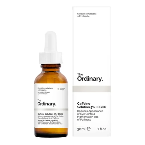 The Ordinary Caffeine Solution 5% + EGCG with packaging