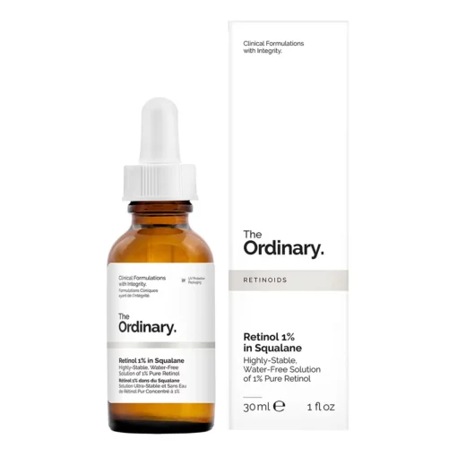 The Ordinary Retinol 1% in Squalane with packaging