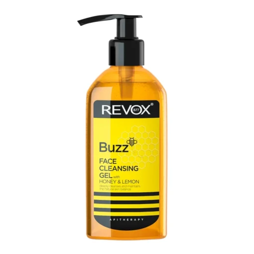 Gel nettoyant visage Revox Buzz au miel et citron 180 ml