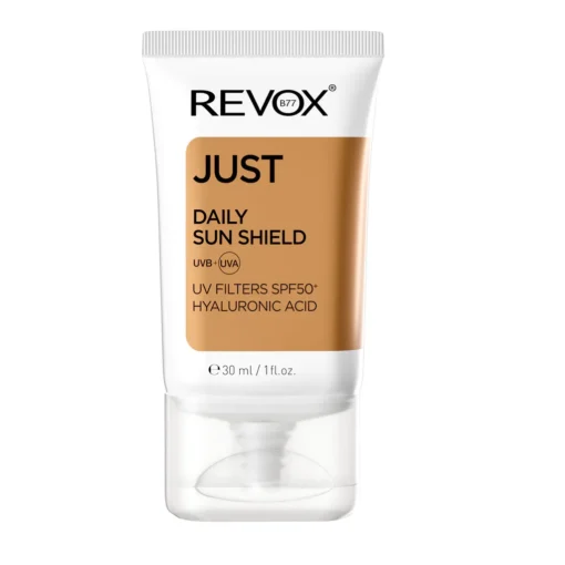 Tube de crème solaire Revox Just Daily Sun Shield SPF 50 30 ml