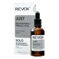 Sérum antioxydant Revox Just Resveratrol + Acide Férulique avec boîte, 30 ml.