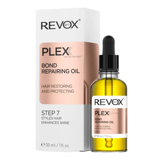 Huile réparatrice Revox PLEX Bond Repairing Oil avec boîte, 30 ml.