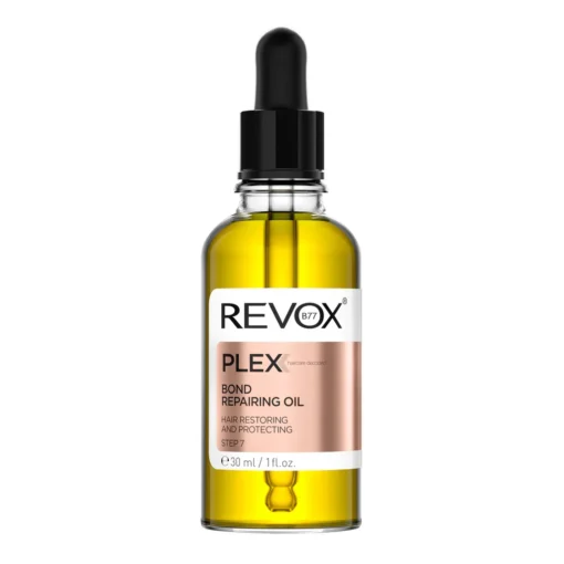 Flacon d'huile capillaire Revox PLEX Bond Repairing Oil, 30 ml.