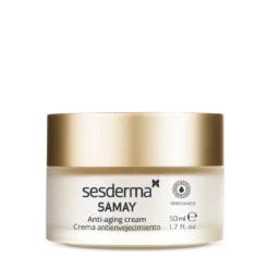 Pot de crème anti-âge Sesderma Samay 50 ml pour peau sèche et sensible.