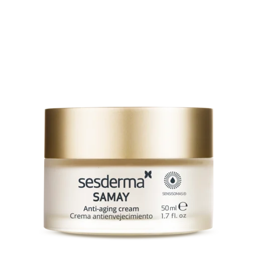 Pot de crème anti-âge Sesderma Samay 50 ml pour peau sèche et sensible.