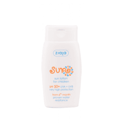ZIAJA SUN lait solaire pour enfant SPF50 125ML
