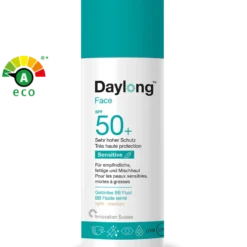 BB Fluide teinté Daylong Face SPF 50+ light-medium pour peaux sensibles 50 ml
