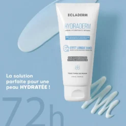 ECLADERM Hydraderm Crème Hydratante Intense - Solution parfaite pour une peau hydratée