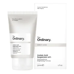 Tube et boîte de Suspension d'Acide Azélaïque 10% The Ordinary, 30 ml.