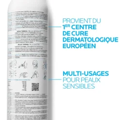 Eau thermale La Roche-Posay multi-usages, issue du 1er centre de cure dermatologique européen.