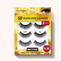 ABSOLUTE NEW YORK POPPY ET IVY 5D DARLING CILS 3 PACKS MYA