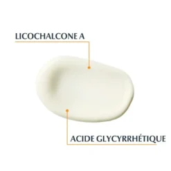 Ingrédients clés de Eucerin Kids Sensitive Protect : Licochalcone A et Acide Glycyrrhétinique.