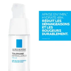 La Roche-Posay Toleriane Dermallergo Yeux soin apaisant et hydratant