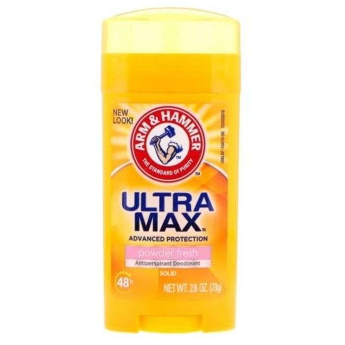 ARM AND HAMMER ULTRA MAX DEODORANT POUDRE FRESH 73 G