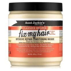 AUNT JACKIES CURL ET COILS FLAXSEED RECIPES FIX MY HAIR MASK