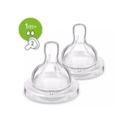 AVENT CLASSIQUE 2 TETINES- 1M+ / 2T