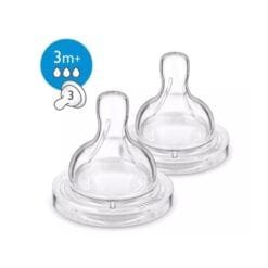 AVENT CLASSIQUE 2 TETINES- 3M+ / 3T