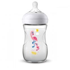AVENT BIBERON NATURAL 2.0 9OZ FLAMINGO 260 ML 1 MOIS+