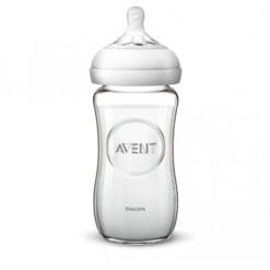 AVENT BIBERON NATURAL EN VERRE 240 ML 1MOIS+