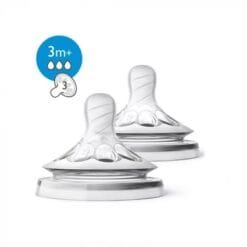 AVENT TETINES NATURAL 3M+ ULTRA DOUCE ET SOUPLE