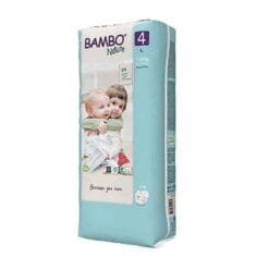 BAMBO NATURE CULOTTE TAILLE 4 L 7-12 KG 40 UNITES