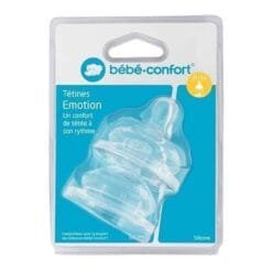 BEBE CONFORT TETINES EMOTION T1 3 VITESSES 0-12M LATEX X2 6944