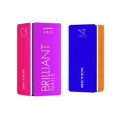 BETER BRILLANT NAILS POLISSOIR A ONGLES 4 ETAPES REF 05114